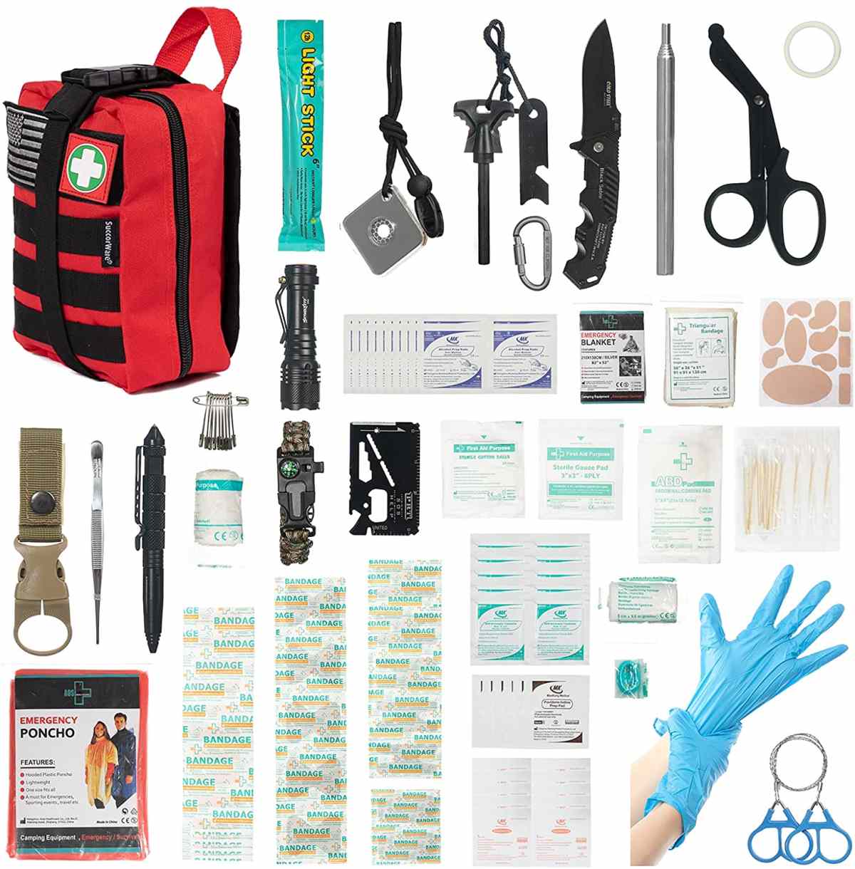 What should you keep in your first aid kit?