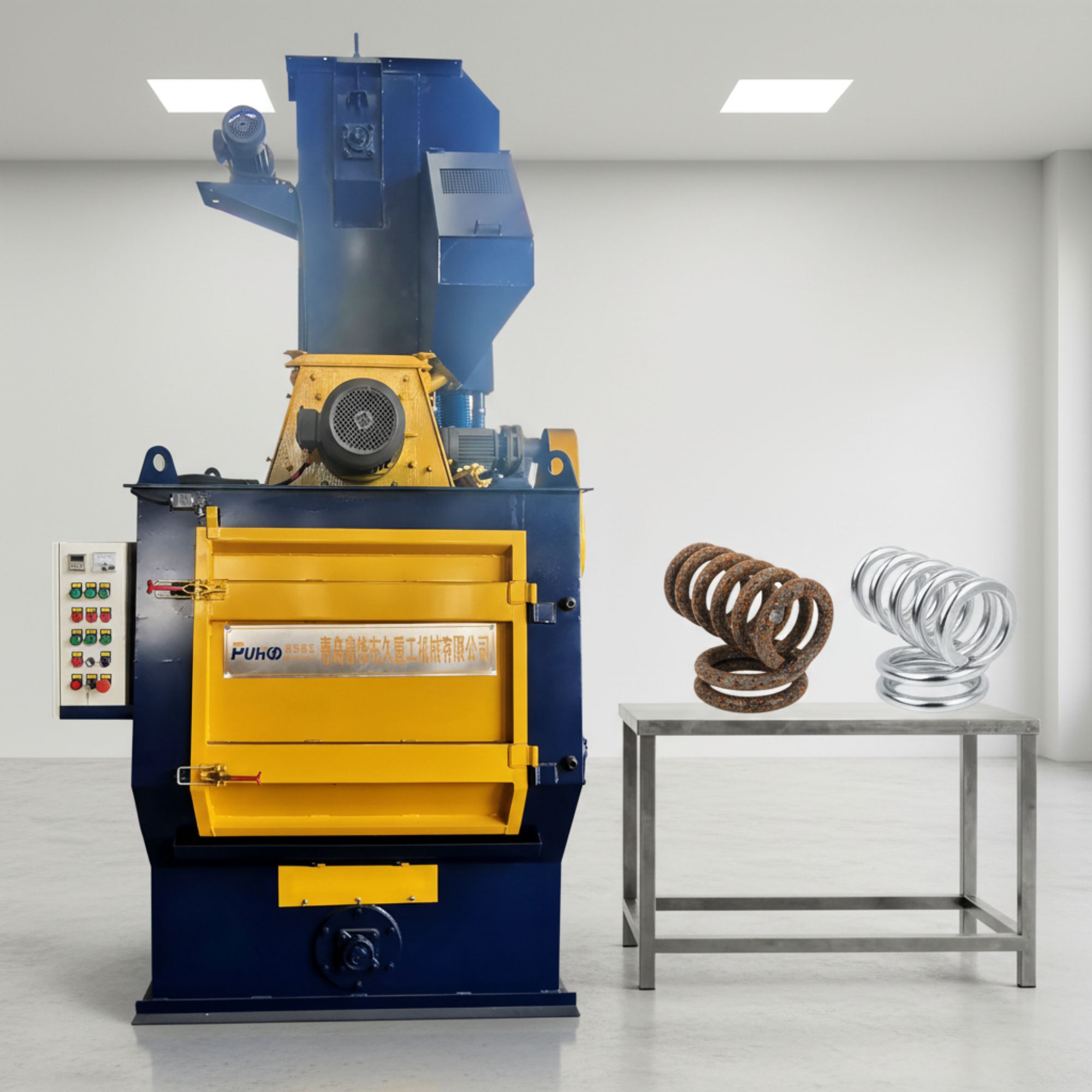 Top Tumble Shot Blasting Machine Manufacturer for Superior Surface Finishing